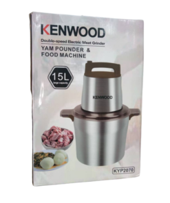 Kenwood 15 liter Double Speed Electric Meat Grinder, Yam Pounder and Food Processor vsonic