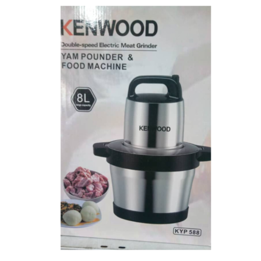 Kenwood 8 liter Double Speed Electric Meat Grinder, Yam Pounder and Food Processor vsonic