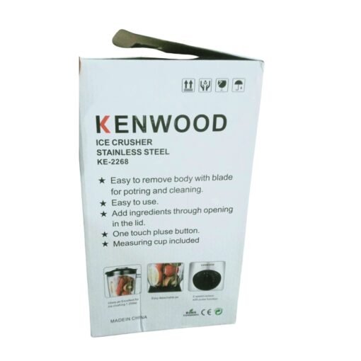 Kenwood Stainless Steel Ice Crusher Blender KE-2268 vsonic