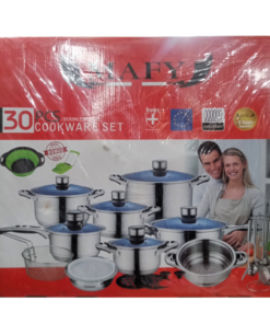 MAFY 30PCS Stainless Cookware Set vsonic