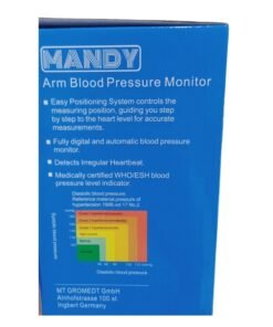 Mandy Blood Pressure Monitor vsonic