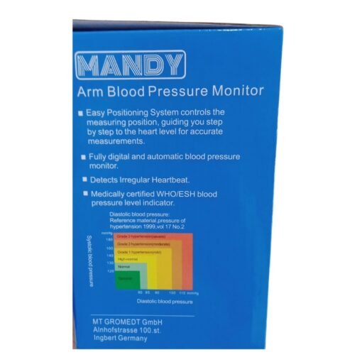 Mandy Blood Pressure Monitor vsonic