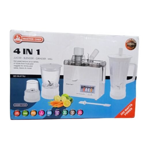 MasterChef 4in1 Juicer, Blender, Grinder & Mill vsonic