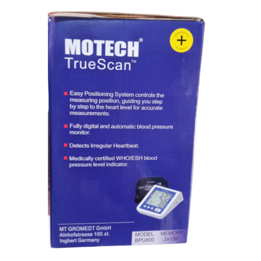 Motech Blood Pressure Monitor vsonic