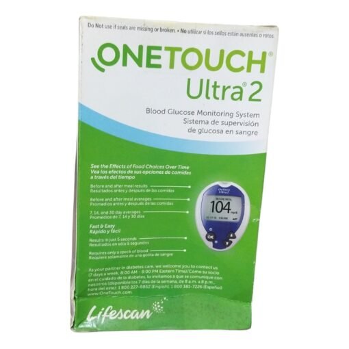 OneTouch Ultra 2 Blood Glucose Monitoring System vsonic