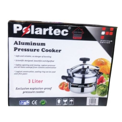 Polartec 3 Liter Aluminium Pressure Cooker vsonic