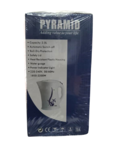 Pyramid Cordless Jug Kettle PJ813 vsonic