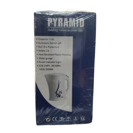 Pyramid Cordless Jug Kettle PJ813 vsonic