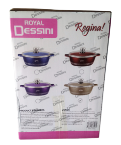 Royal Dessini 23pcs Marble Cookware Set vsonic