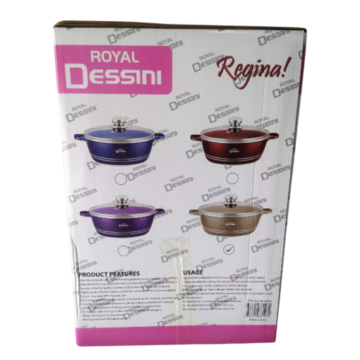 Royal Dessini 23pcs Marble Cookware Set vsonic