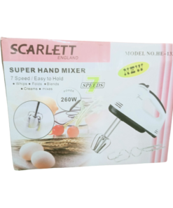 SCARLETT Super Hand Mixer 7 Speed and Easy to Hold vsonic