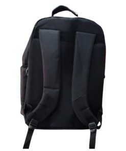 Top Notch Super Plain Black Backpack Bag vsonic