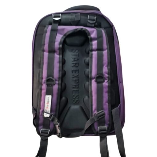 Top Quality Star Express Purple Colour Backpack Bag vsonic