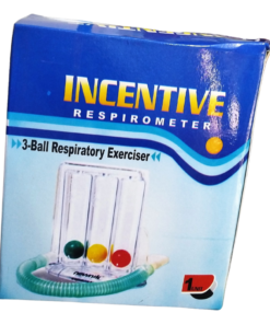 Incentive Spirometer 3 Ball Respiratory Exerciser