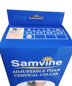 Samvine Adjustable Foam Cervical Collar - Medium