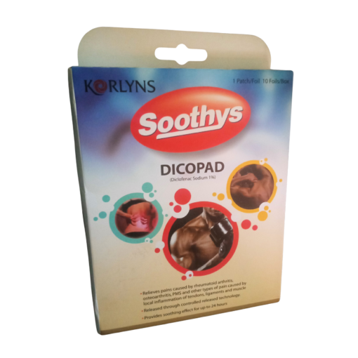 Soothys Dicopad - Analgesic Transdermal Patch