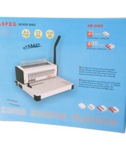 ASPEG Boxer Bind Comb Binding Machine AB-2000 vsonic