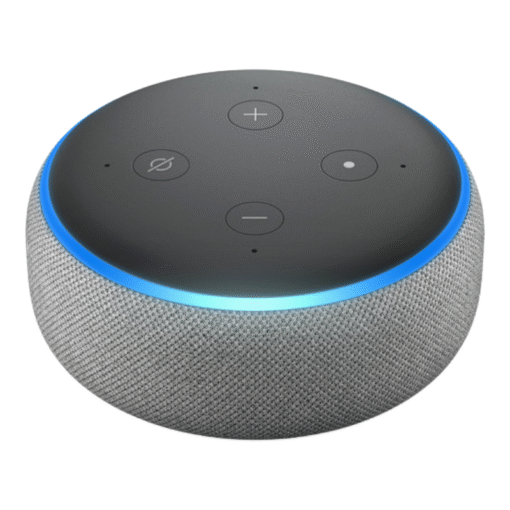Amazon Echo Dot 3 Speaker Heather Gray vsonic