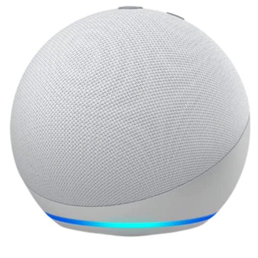 Amazon Echo Dot 4 Smart Speaker Glacier White vsonic