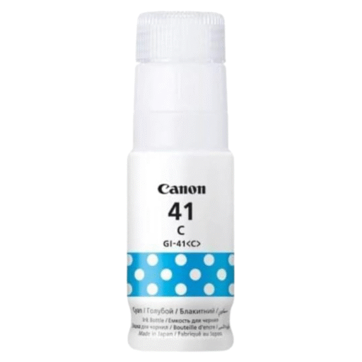 Canon Genuine PIXMA 41 Ink Cartridge Cyan vsonic