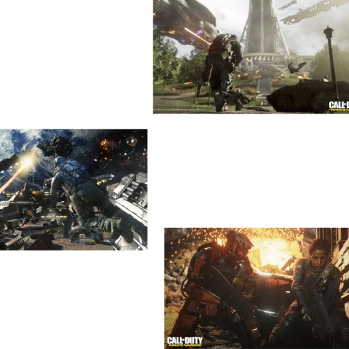 Play Station 4 PS4 Game CD Call of Duty Legacy Edition 2in1 Infinite Warfare + Modern Warfare Remastered vsonic