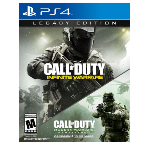 Play Station 4 PS4 Game CD Call of Duty Legacy Edition 2in1 Infinite Warfare + Modern Warfare Remastered vsonic