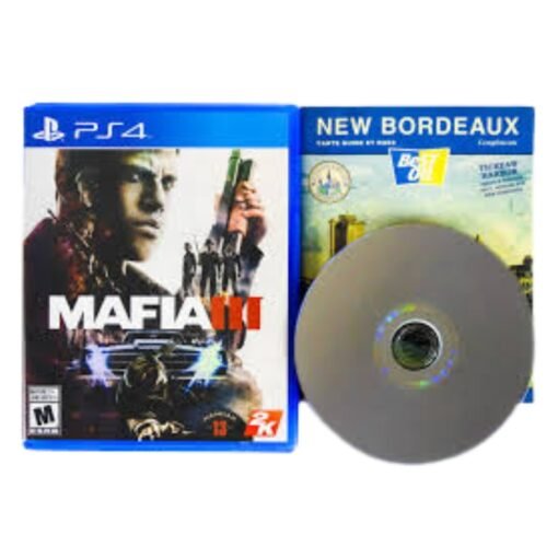 Play Station 4 PS4 Game CD MAFIA III vsonic