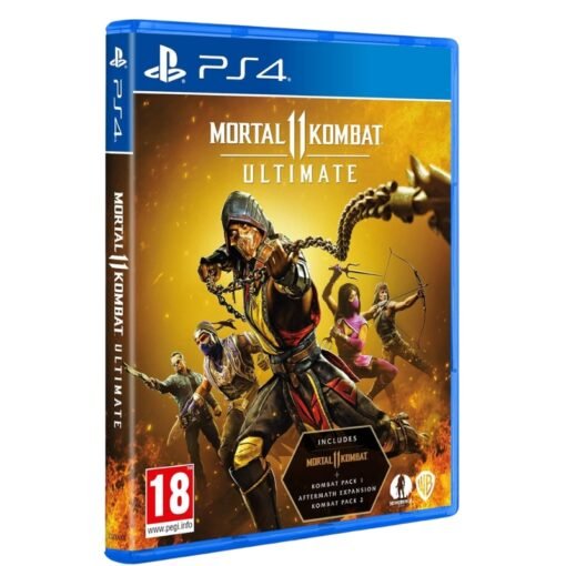 Play Station 4 PS4 Game CD Mortal Kombat II ULTIMATE vsonic