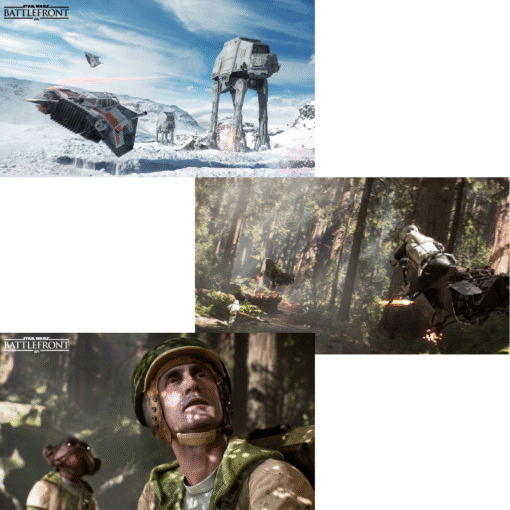 Play Station 4 PS4 Game CD Star Wars Battle Front vsonic