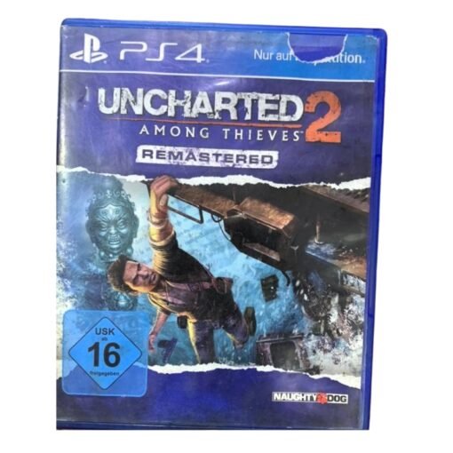 Play Station 4 PS4 Game CD Uncharted 2 Among Thieves Remastered vsonic