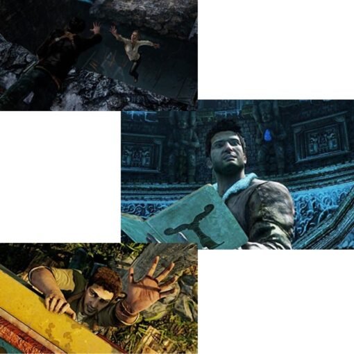 Play Station 4 PS4 Game CD Uncharted 2 Among Thieves Remastered vsonic