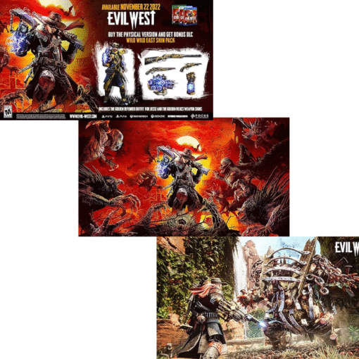 Play Station 5 PS5 Game CD EVIL WEST vsonic