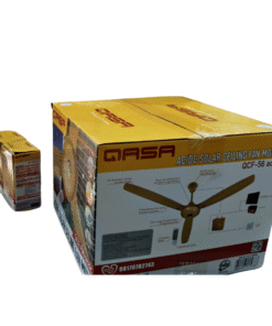 QASA Solar Ceiling Fan Combo Set + 30W Solar Panel + Battery