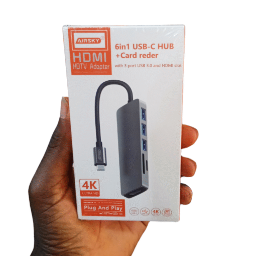 Airsky 6in1 USB-C HUB + Card Reader vsonic