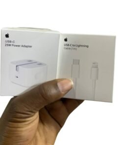 Apple iPhone USB-C 25W Power Adapter + USB-C to Lightning Cable vsonic