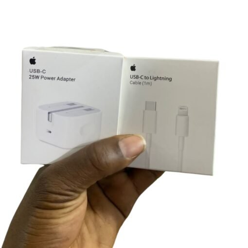 Apple iPhone USB-C 25W Power Adapter + USB-C to Lightning Cable vsonic