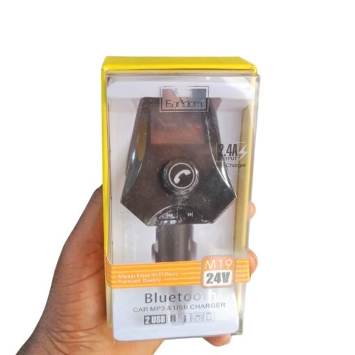 Earldom Bluetooth Car MP3 & USB Charger M19 vsonic