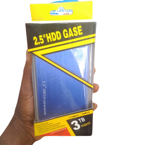 External 2.5 inch USB 3.0 to SATA HDD Enclosure - Blue