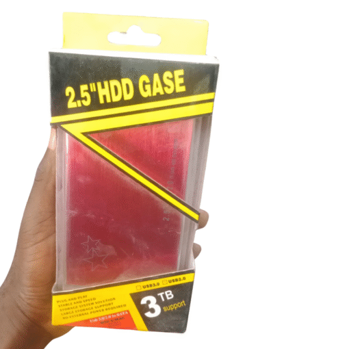 External 2.5 inch USB 3.0 to SATA HDD Enclosure - Red vsonic