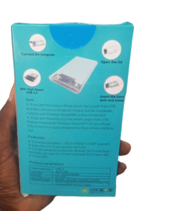 External HDD 2.5 inch Case Enclosure Professional Mobile Disk - Transparent vsonic