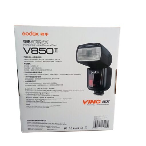 Godox Pioneering Li-ion Camera Flash V850II vsonic