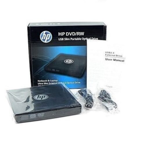 Hp USB Slim Portable Optical External DVD Drive vsonic