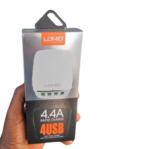 LDNIO 4.4A Rapid Charge 4 Port Travel Charger vsonic