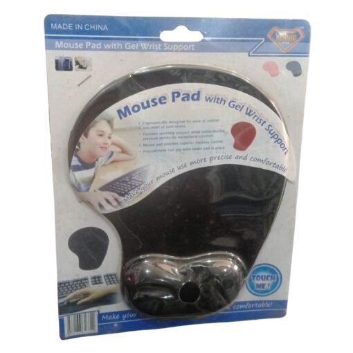 Mouse Pad with Gel Wrist Support