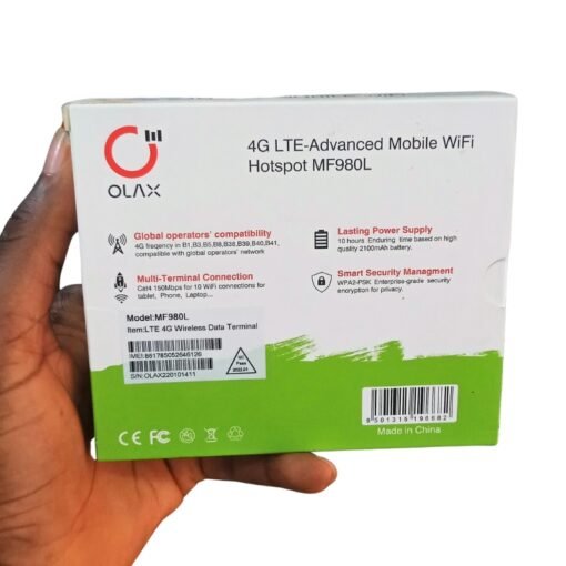 OLAX 4G LTE Advanced Mobile WiFi Hotspot MF980L vsonic