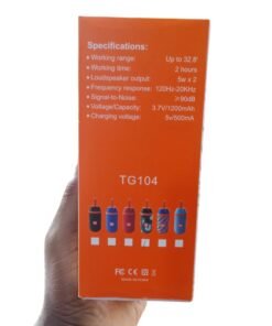 Portable Bluetooth Speaker TG-104 vsonic
