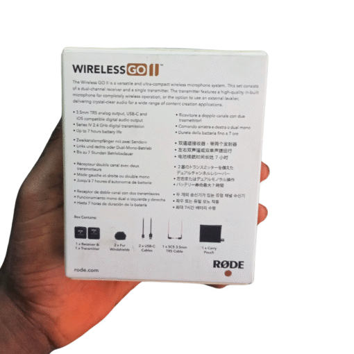 RODE Wireless GO Compact Microphone System vsonic