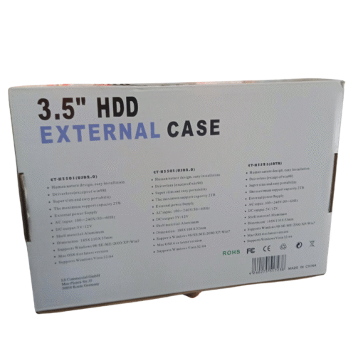 SATA 3.5 inch External HDD Case vsonic
