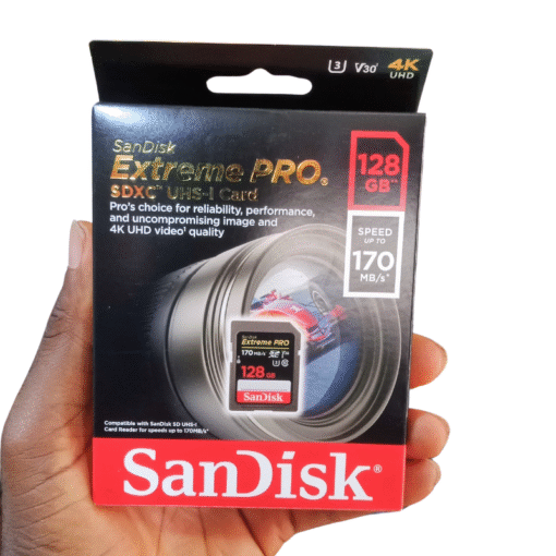 Sandisk Extreme Pro 128 GB UHS-I Card vsonic