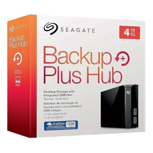 Seagate 4TB Backup Plus Hub External Hard Disc vsonic